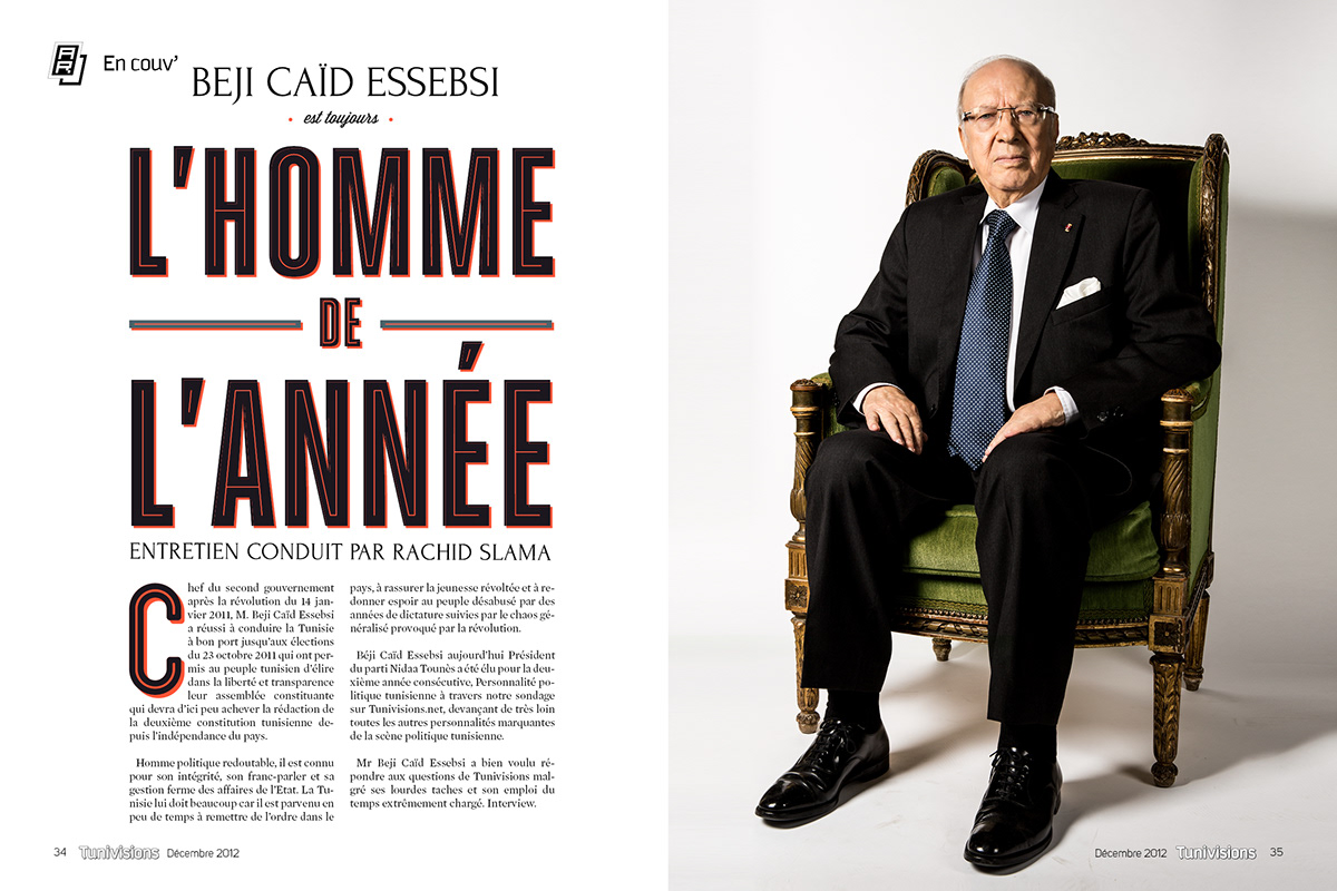 Tunivisions magazine Beji Caid Essebsi