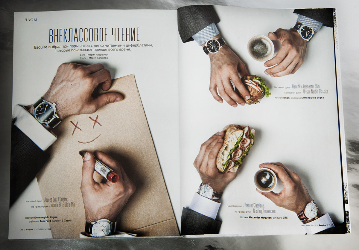 Esquire Watches watches and hands paper watches luxury