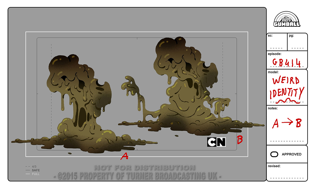 Character+design Gumball Cartoon+Network yoann+hervo