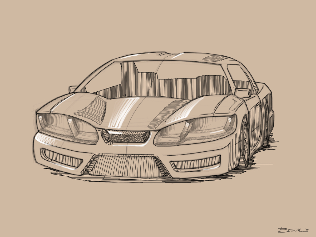 sketches sketching sketch automotive   Auto transportation
