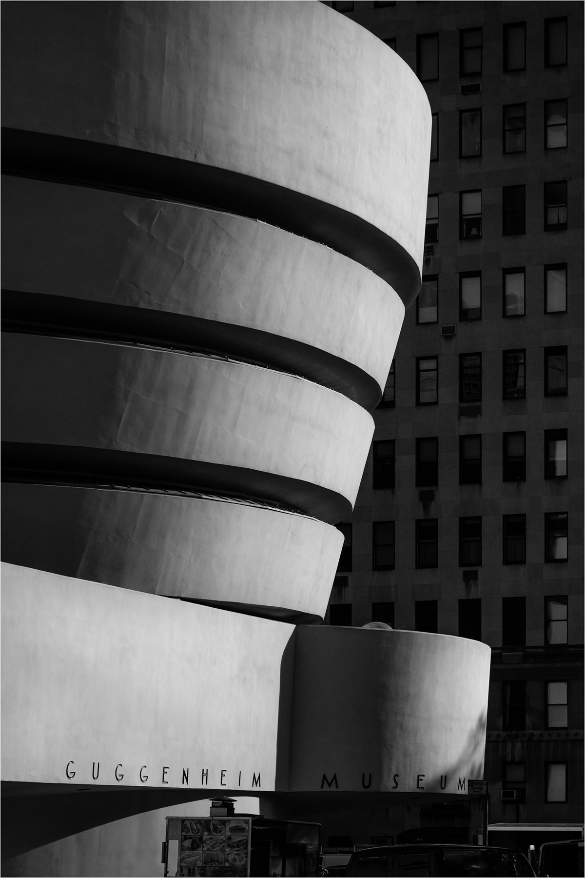 New York flatiron nyc guggenheim Frank Lloyd Wright 5. Avenue Empire Stat Building rockefeller center Seagram Building hot dog Brooklyn Bridge
