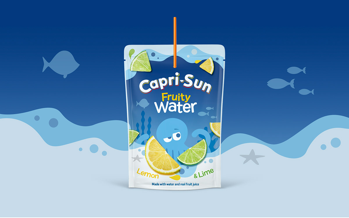 fruity water Capri-Sun kids Playful Fun logo multipack new flavour