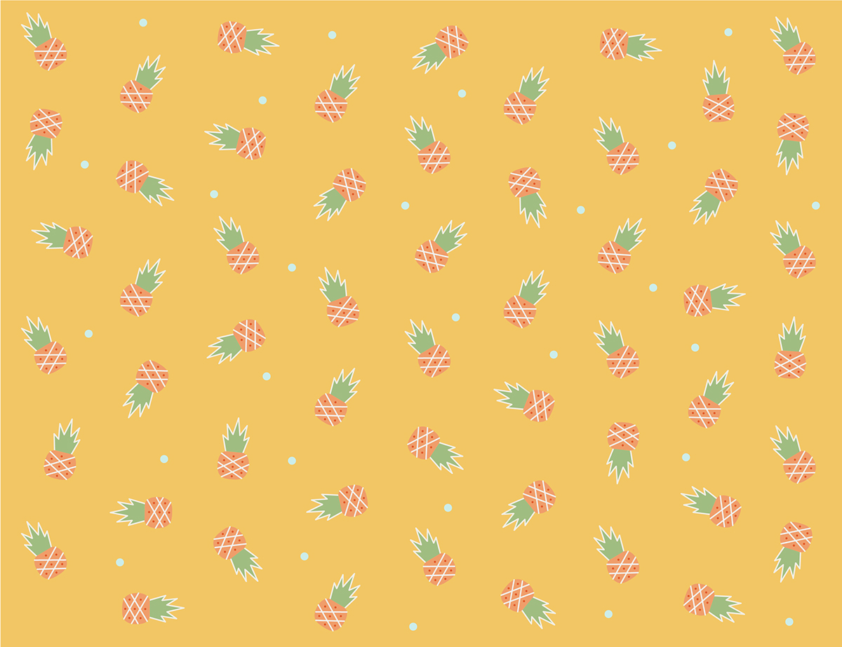 Pineapple ice cream pina colada Color Study