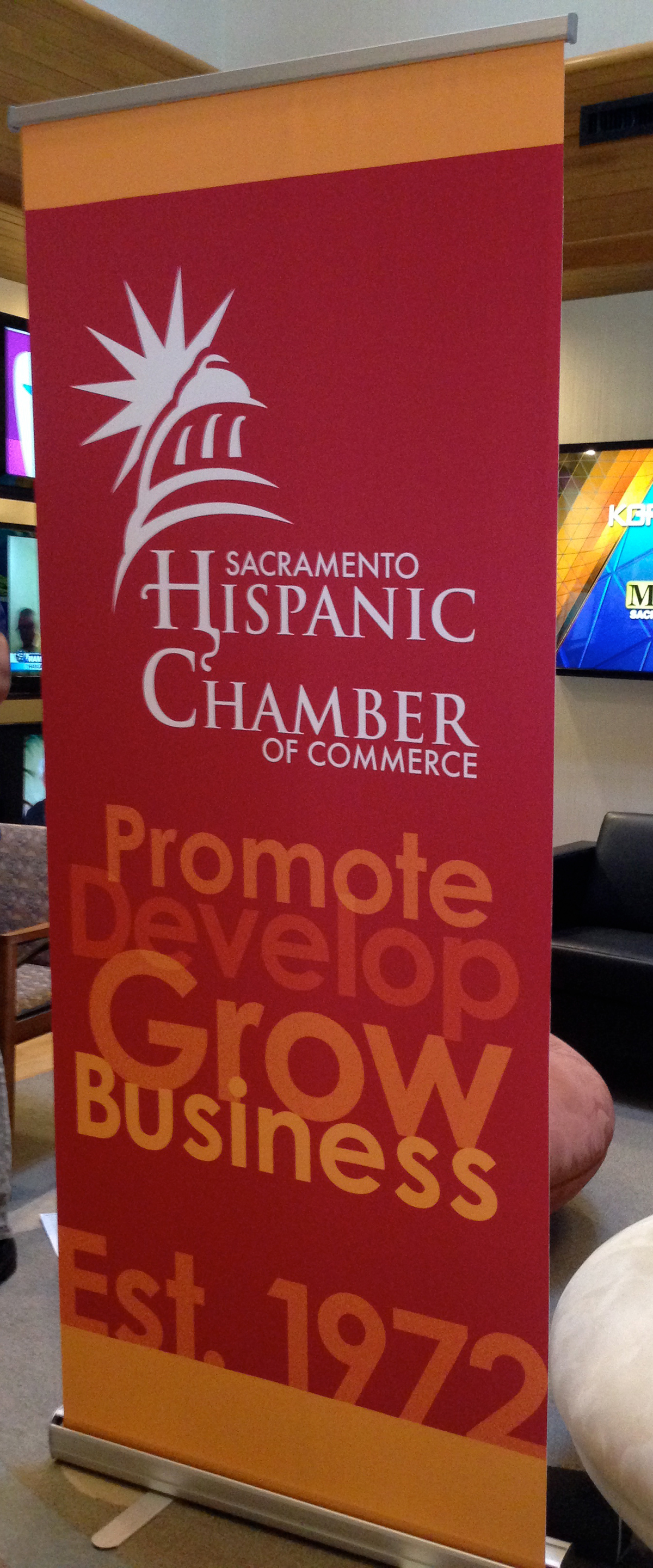 Sacramento Hispanic Chamber notecards BuisnessCards New look and