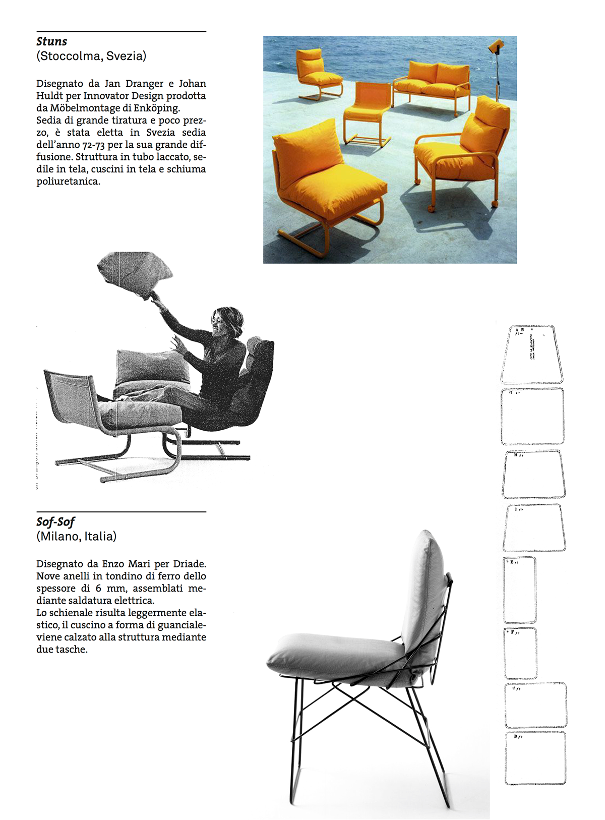 furniture design graphic research magazine domus arredo rivista milano politecnico di milano