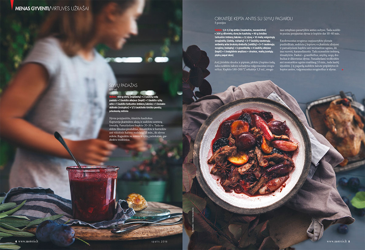 food styling food photography editorial freelancer Giedre Barauskiene lithuania