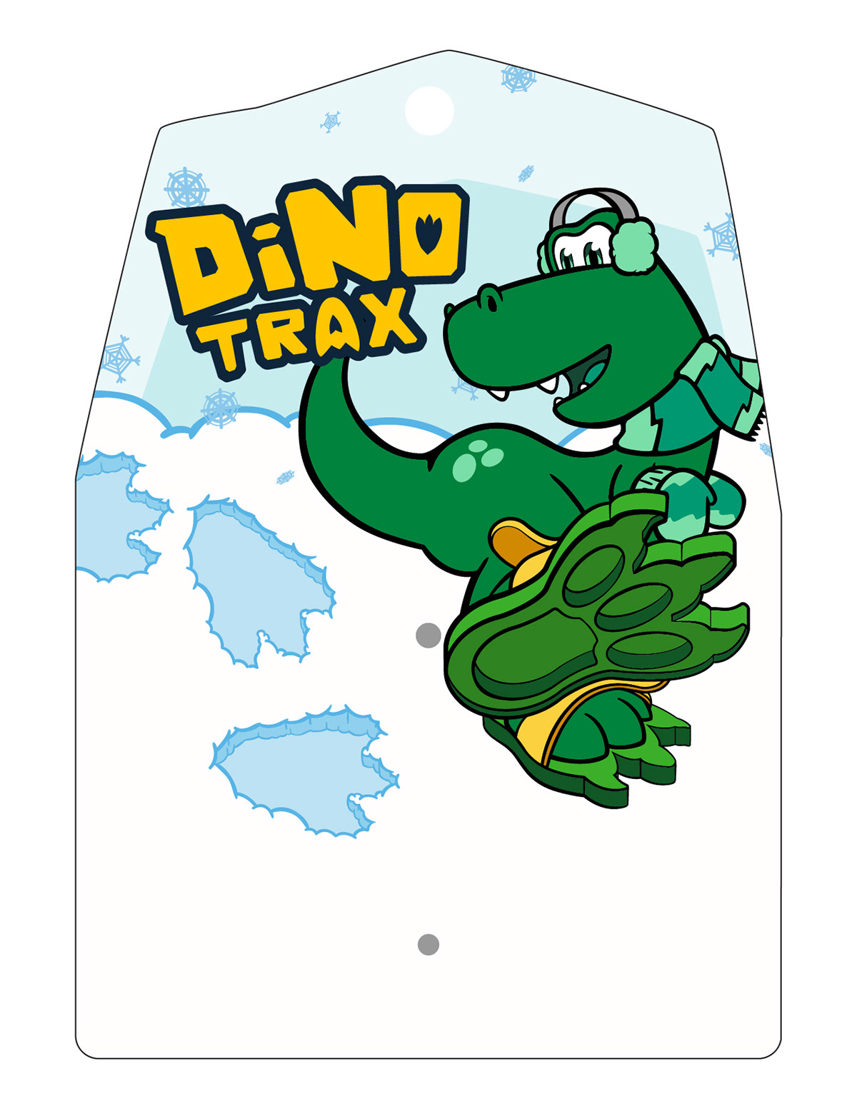 Dino snow shoes Kid's Toy
