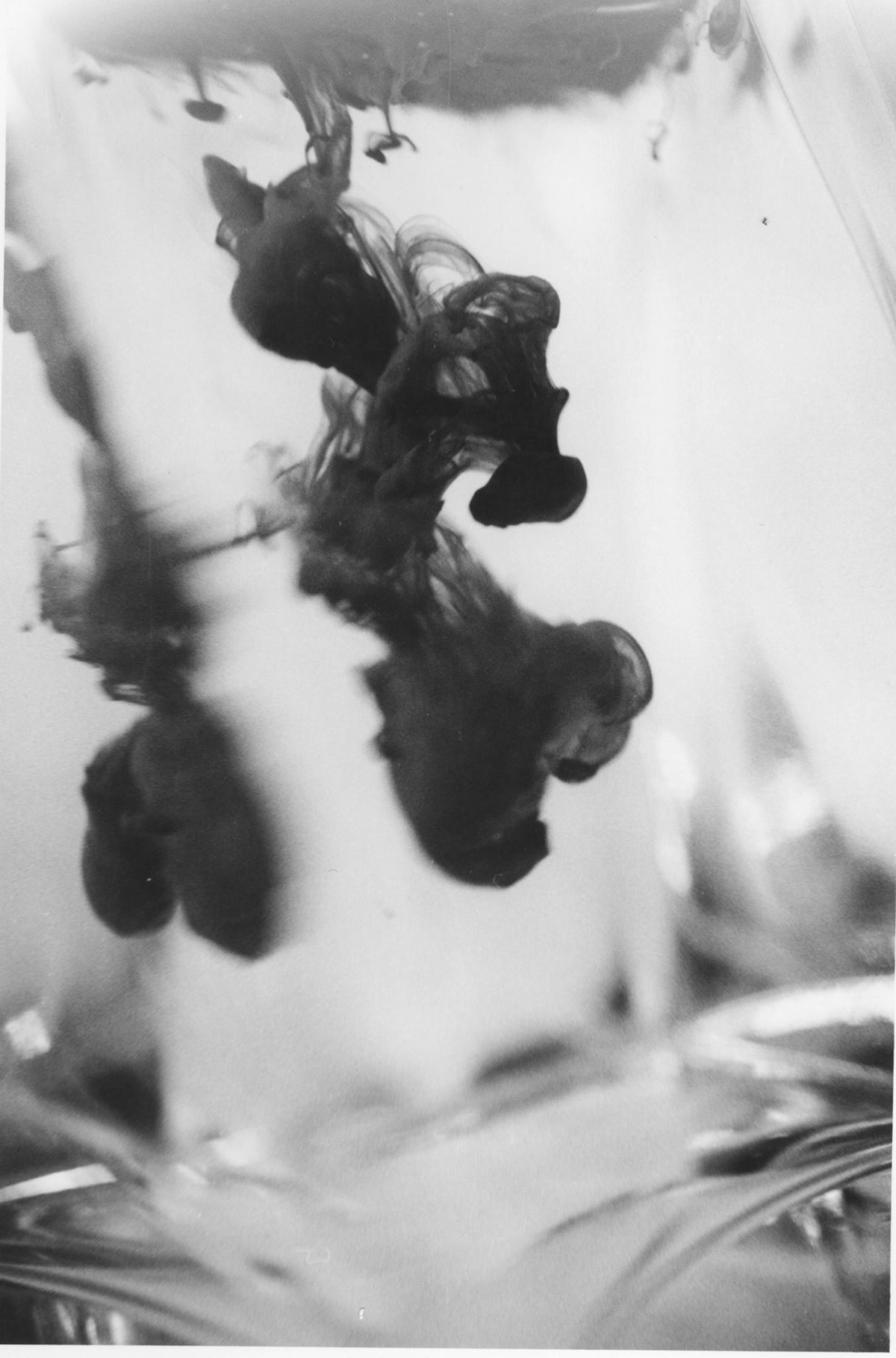 ink water Film   Photography  black White shutter speed art creative