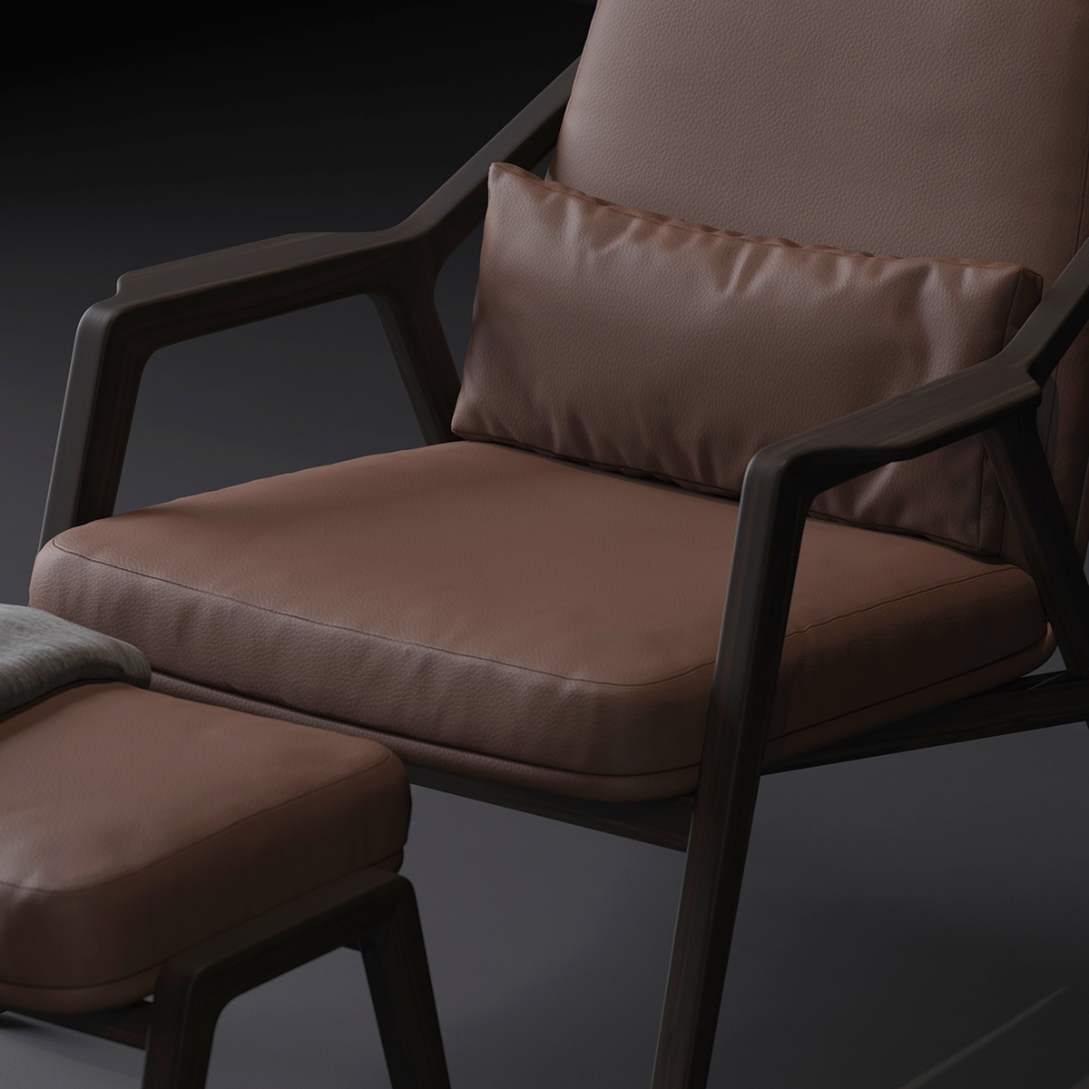 3ds max architecture archviz armchair chair furniture Interior interior design  Render visualization