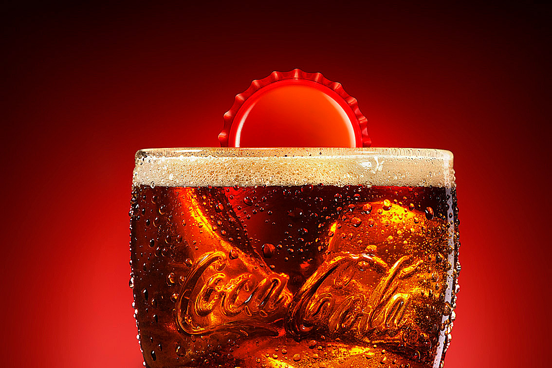 Coca Cola slash crown