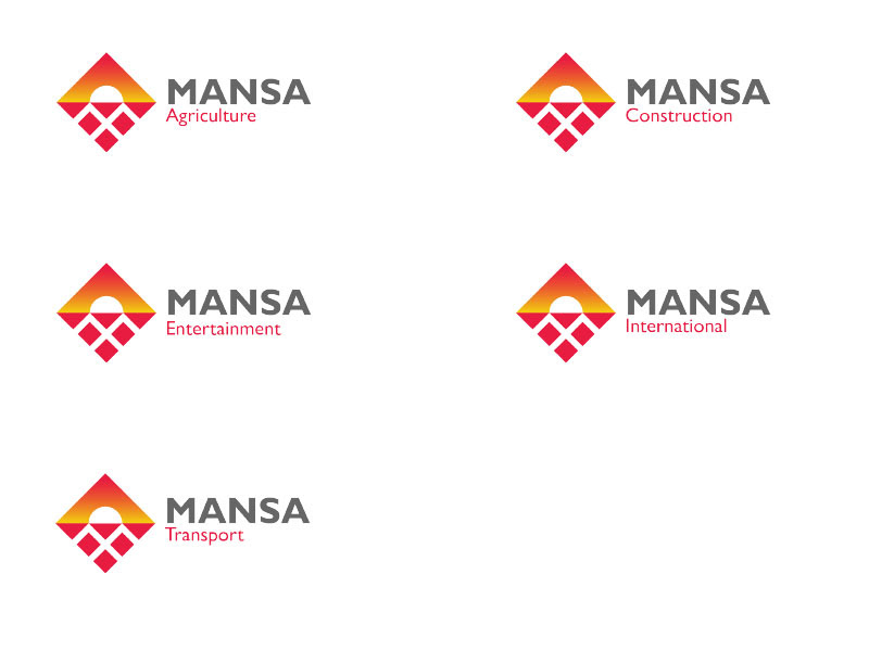 Mansa Groupe africa development brand identity