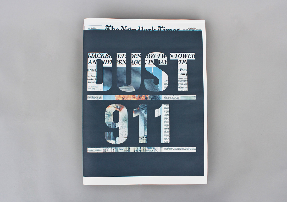 Dust 911  9/11 New York London infographics editorial Layout 911 dust 9/11 dust