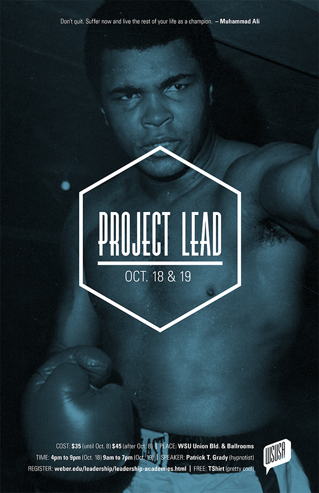 lead Leadership conference poster
