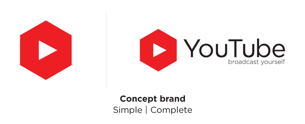 youtube google Rebrand design