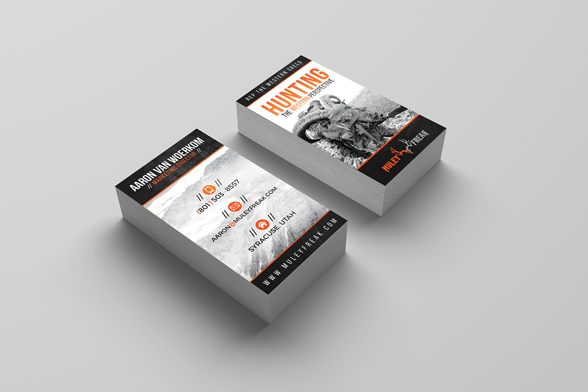 hunting-business-cards-on-behance