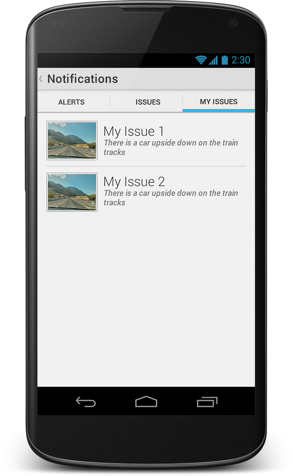 mobility android UI ux Mockup application infalia