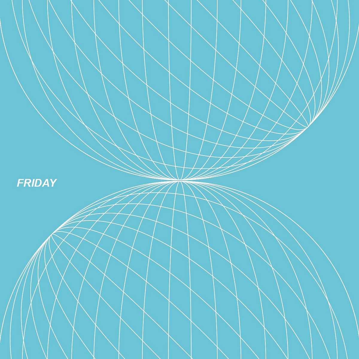 Friday typography   graphic design  color instagram