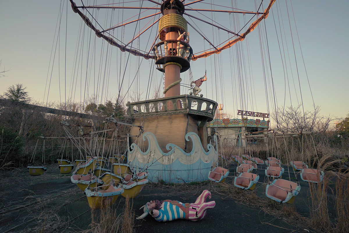 Theme Park urbex Urban exploration Nara dreamland illegal journey