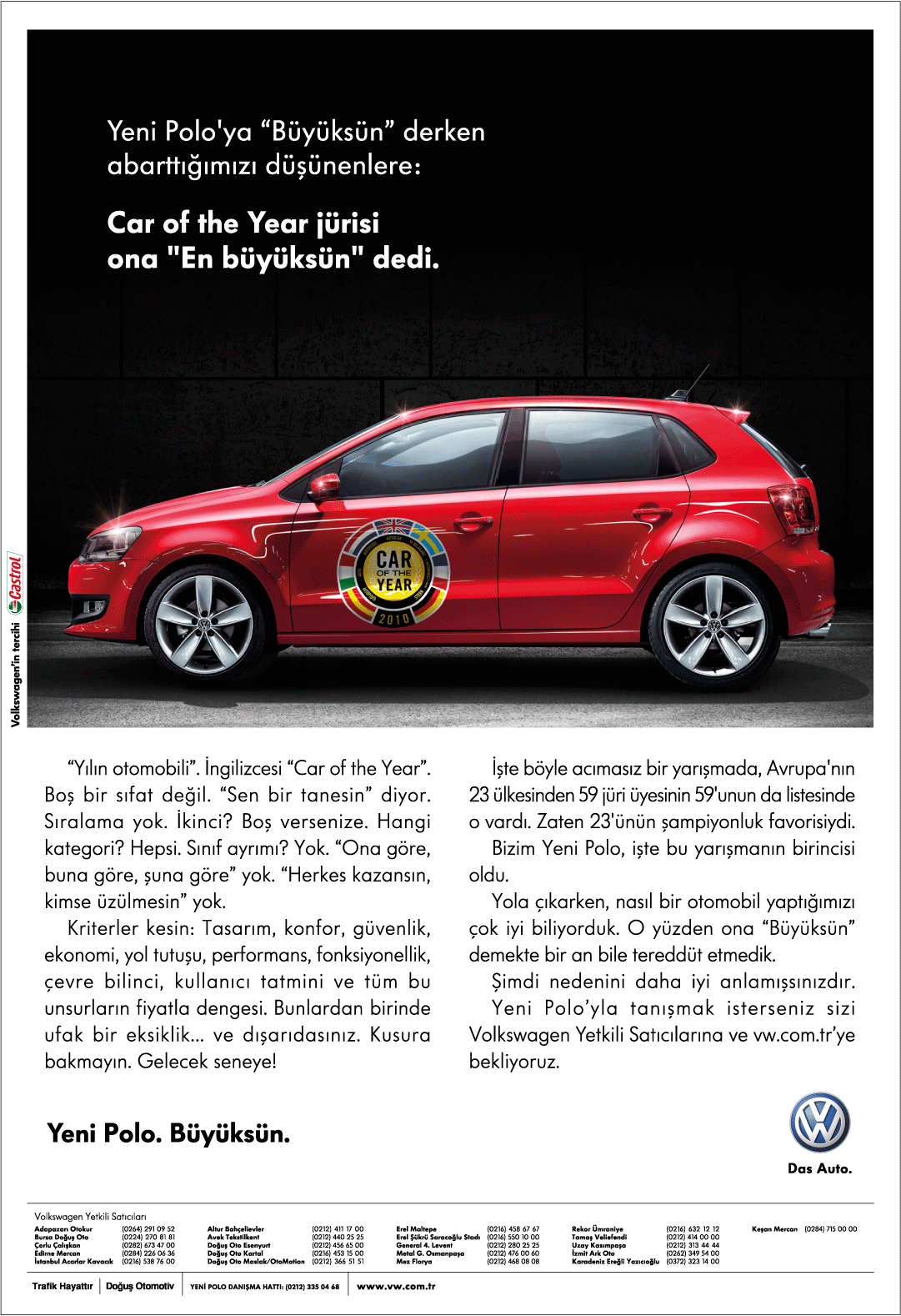 volkswagen Automobil print ad