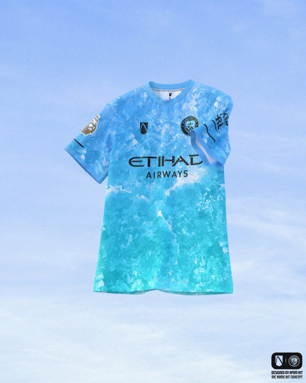 manchester Manchester City Man City Premier League concept kit football soccer jersey kit sports