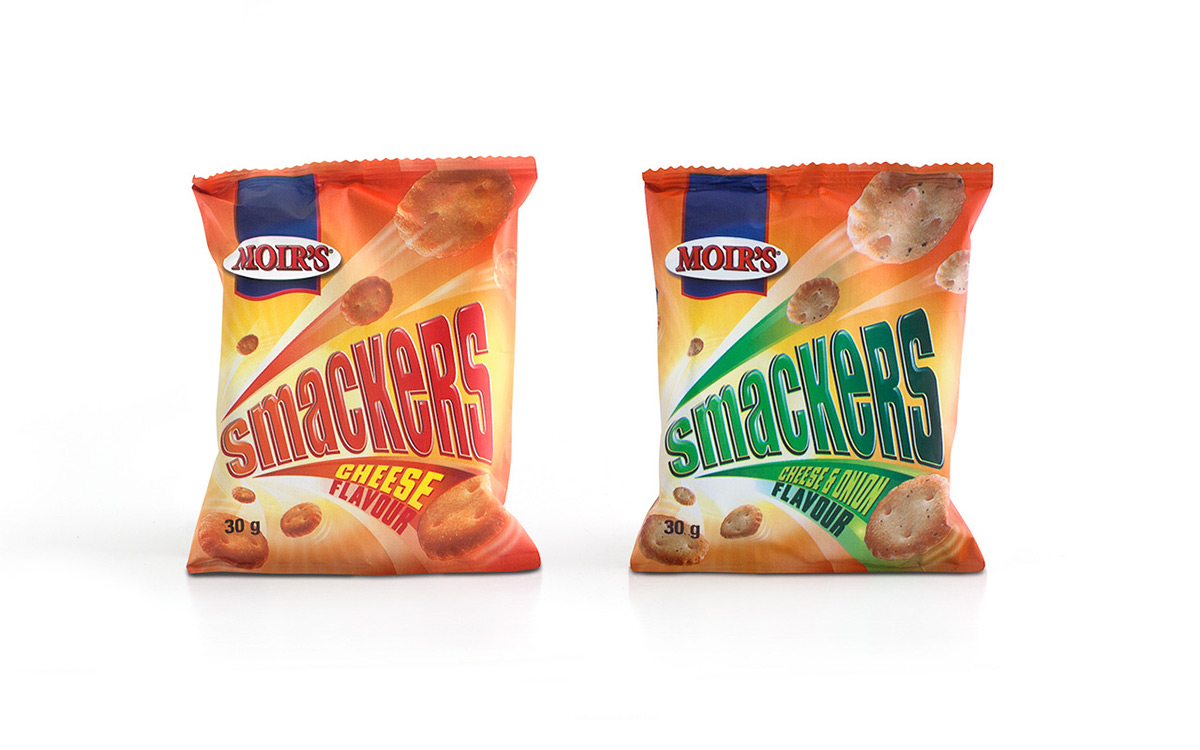 Smackers yum savoury snacks salty biscuits