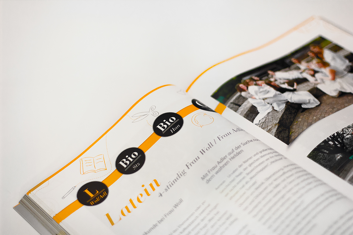 editorial magazine yearbook kevin May zalando graduation school women highschool modern design print