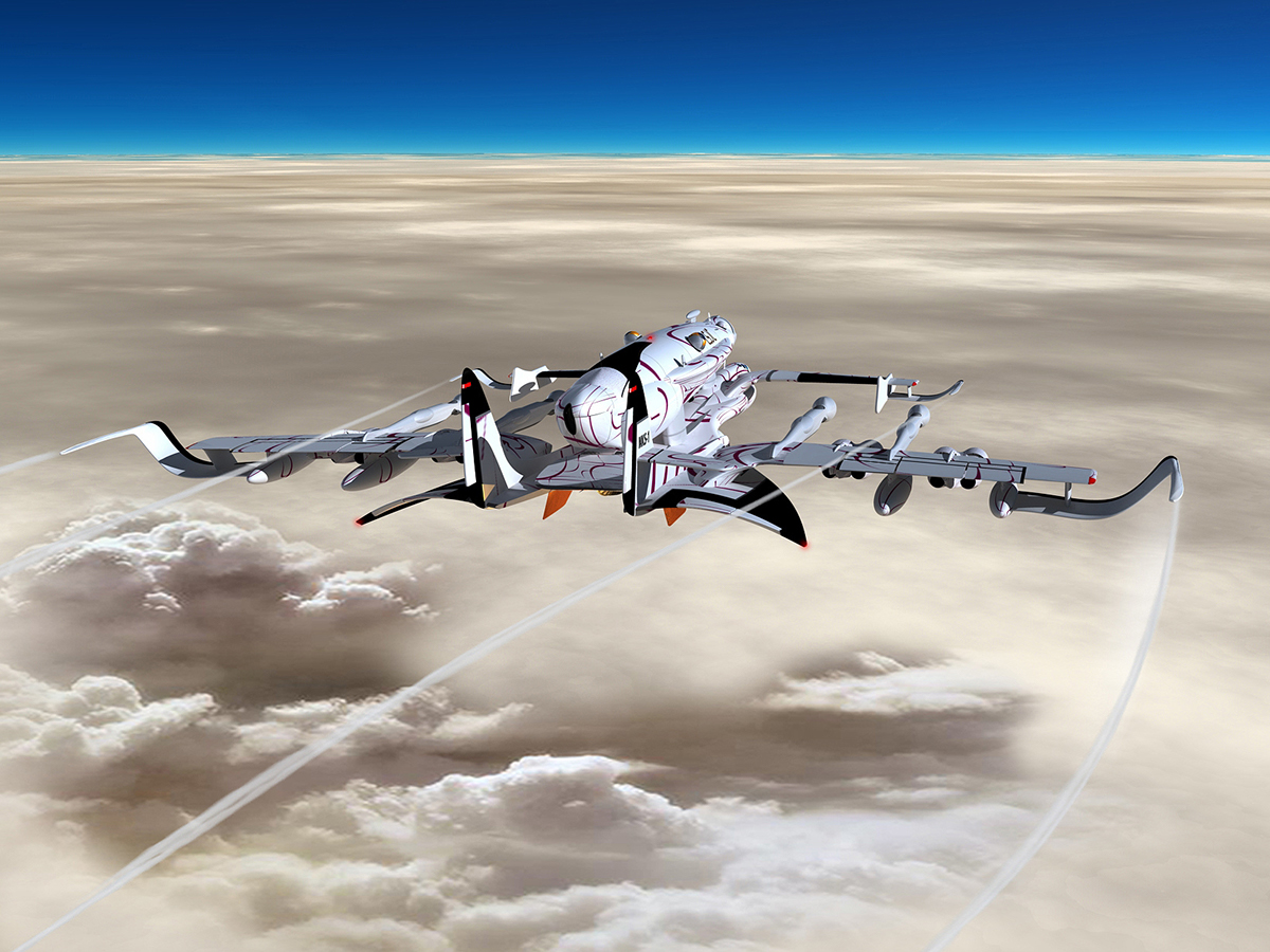 Space  debris Technology innovation Aerospace Aircraft concept