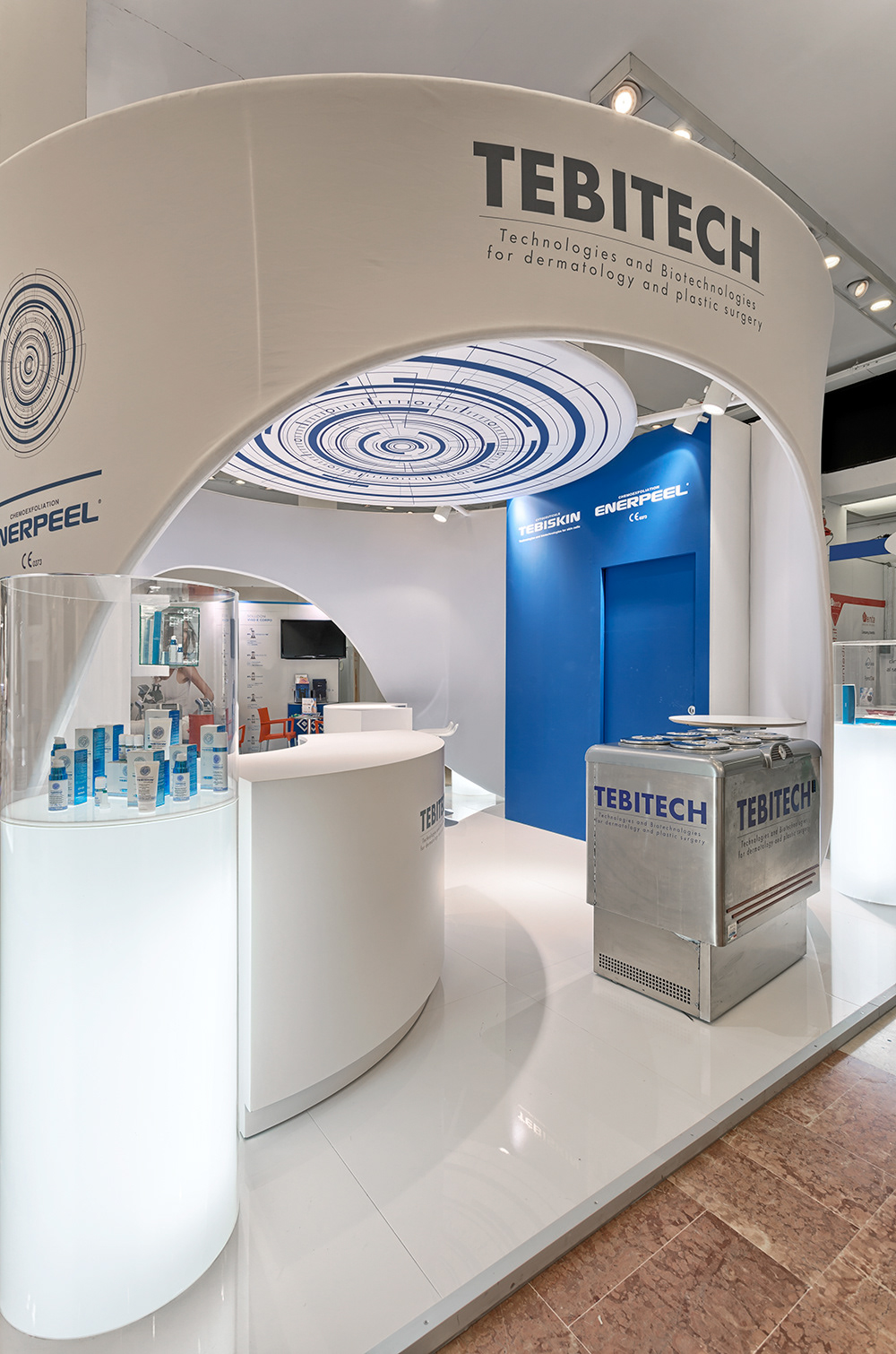 booth design congress Fair Health Messe pharmacy Stand tradeshow