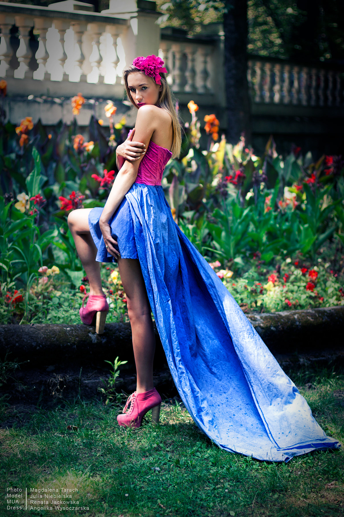 imagination  Dress  MODEL  magdalena tarach  color  Palace