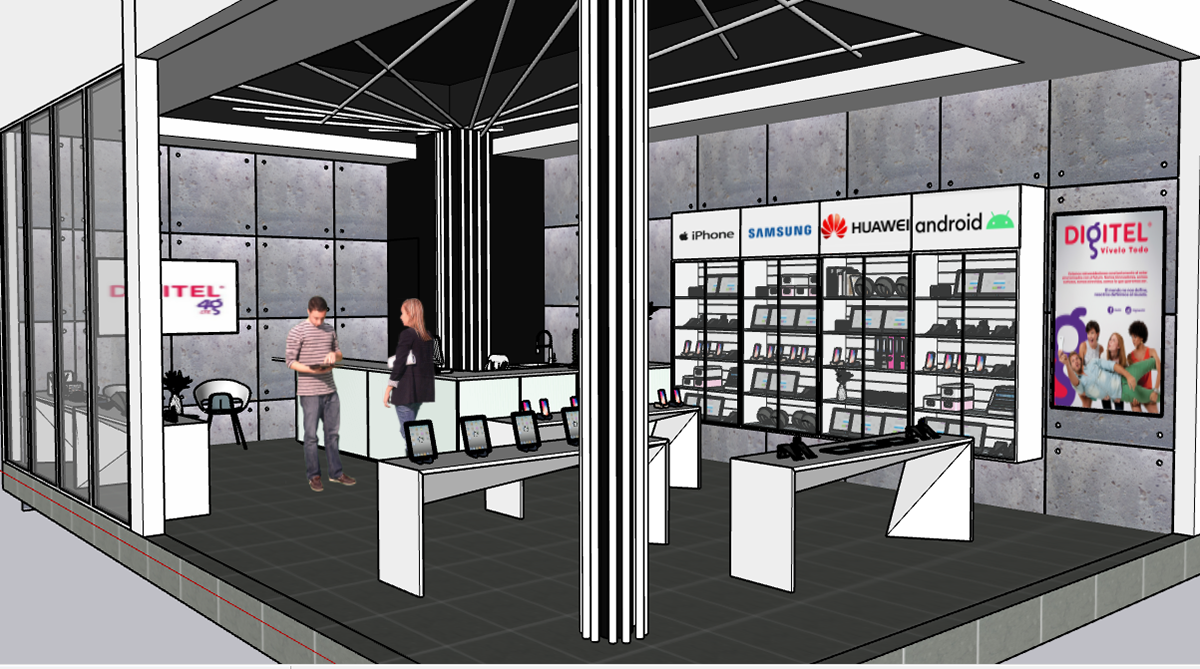 3D arquitectura designer Diseño Interiores marketing   modern Render tecnologia visualization vray