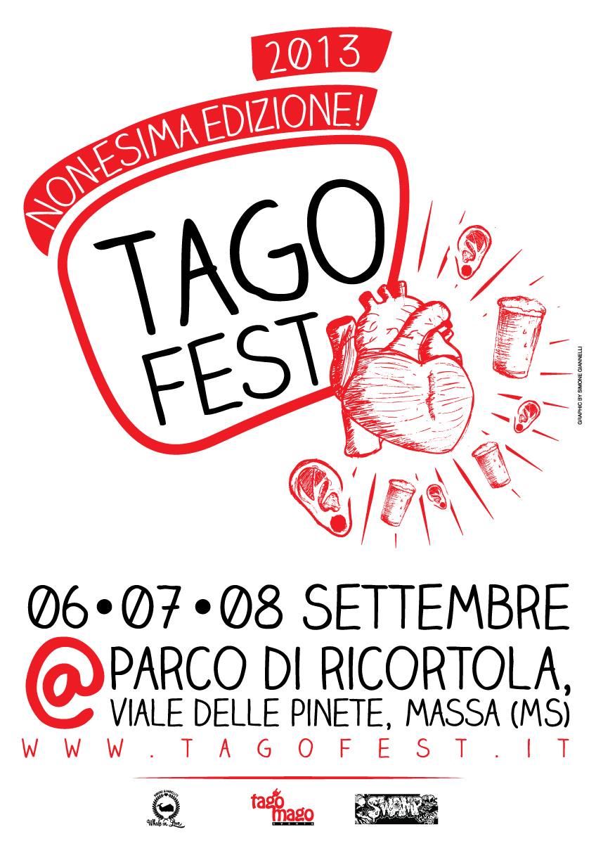 tagofest non-esima tagofest2013 ricortola heart tago fest tago fest settembre2013 Screenprinting tshirt stamp pins