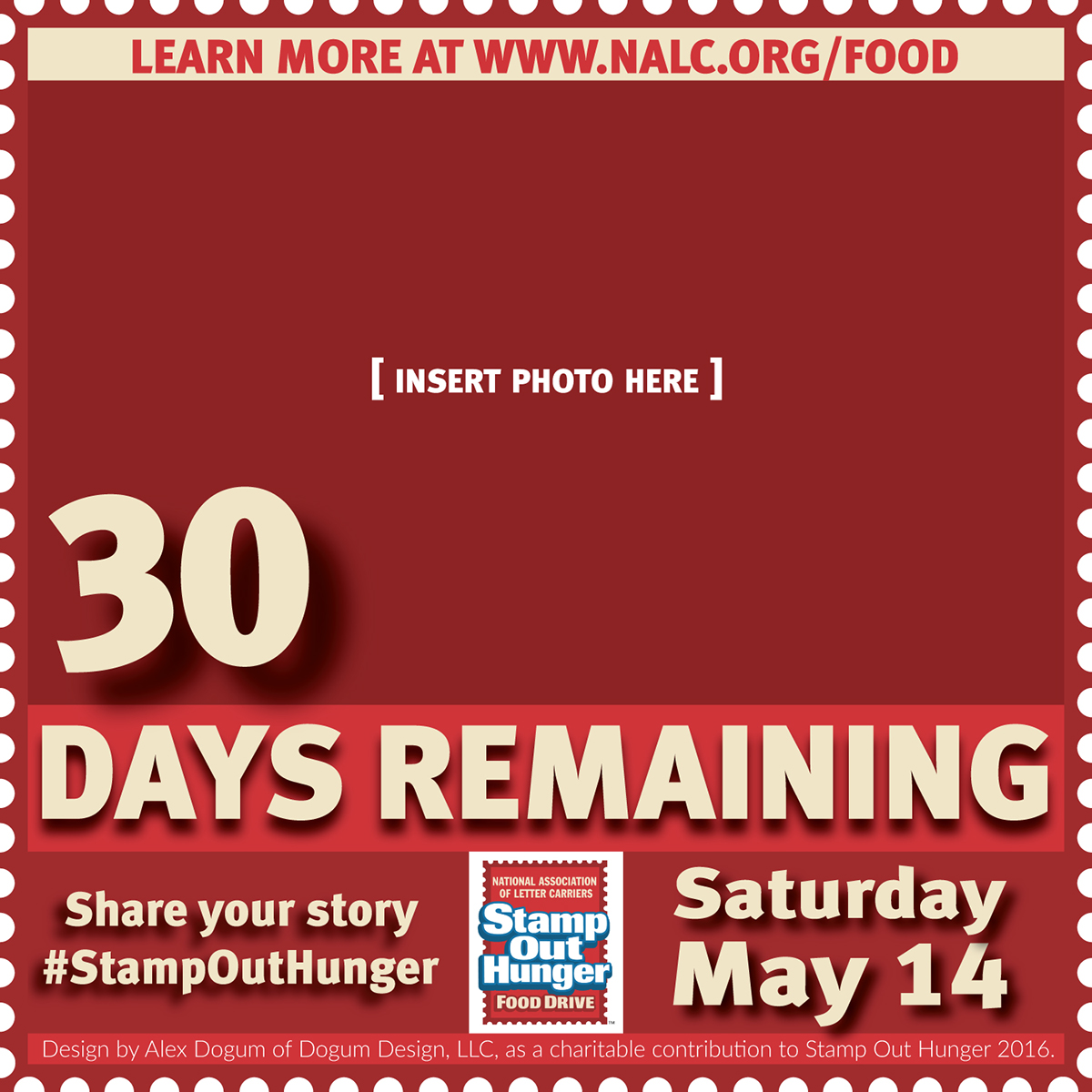 Adobe Portfolio stampouthunger stamp out hunger charity design custom template social media template corporate Corporate Template design Mainstream design media design style custom media design social media campaign countdown images socialmedia social media layout Layout Design publication design