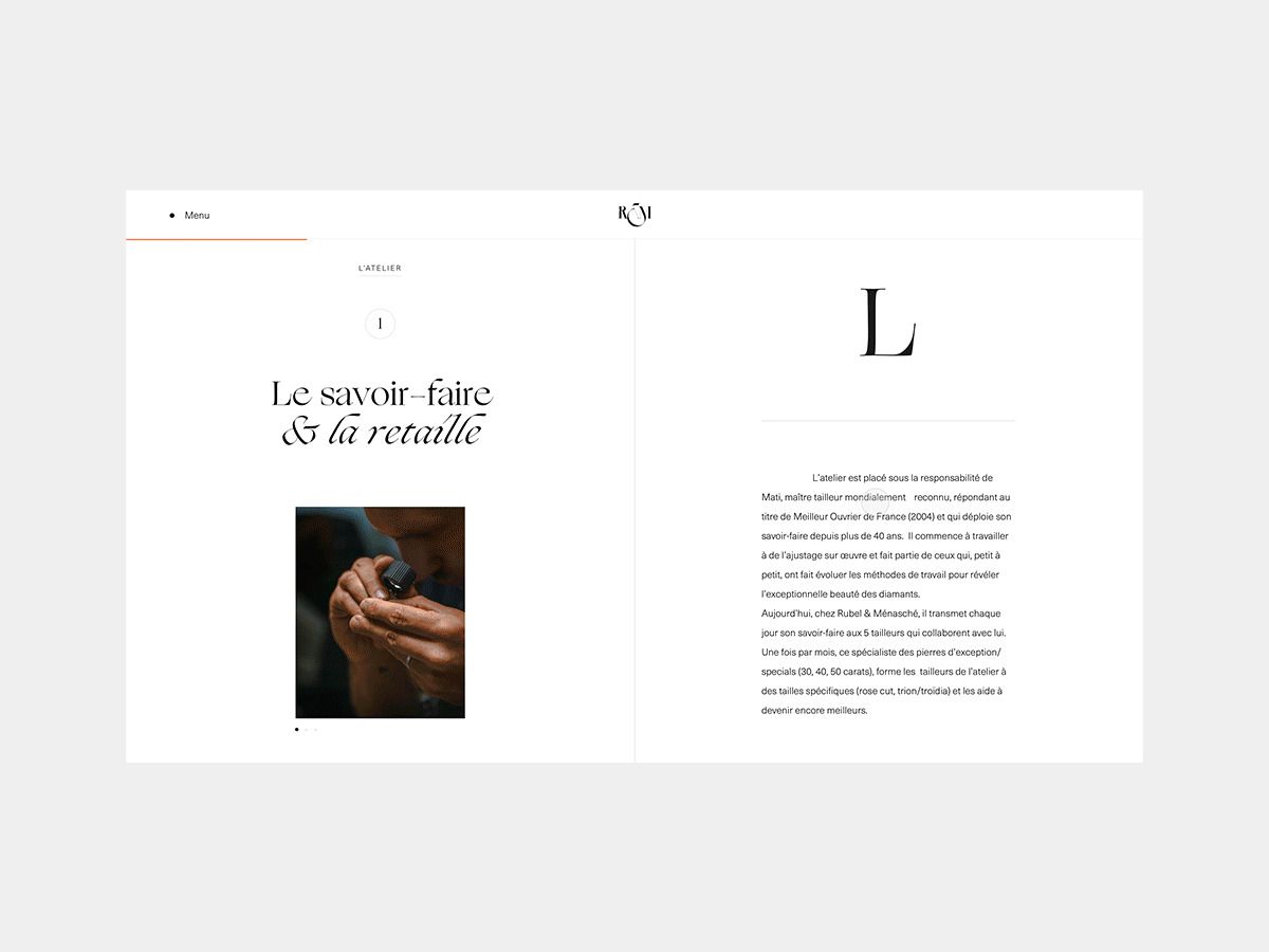 colorful diamond  grid interactive luxury minimal typography   UI ux Webdesign
