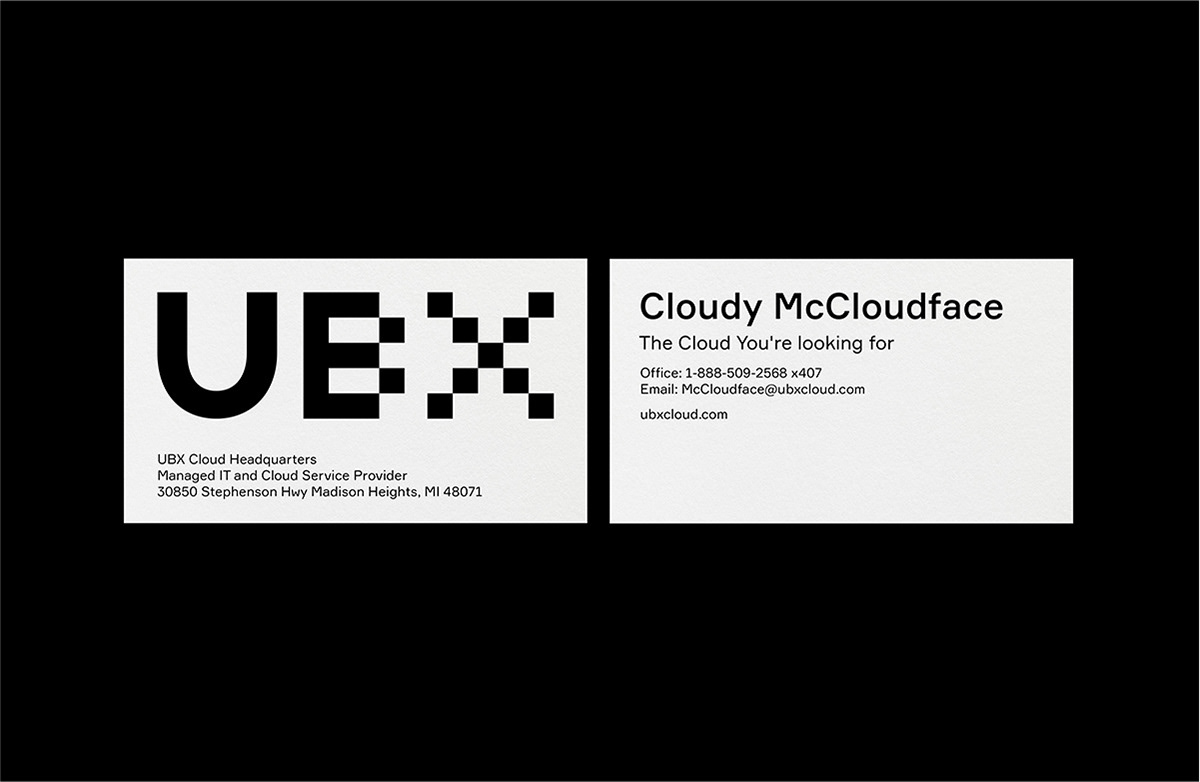 pixel cloud hosting IT 90s blue nerd animation  branding  brandhero