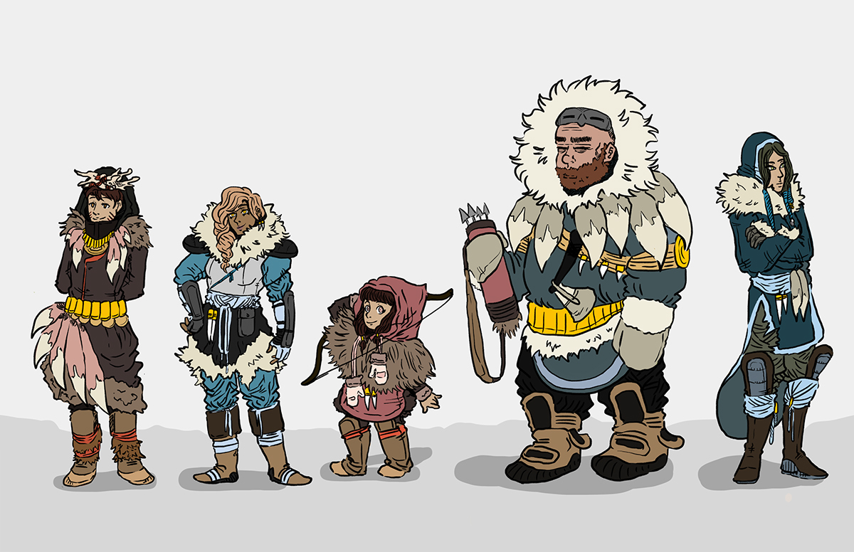 eskimo Inuit Project Character