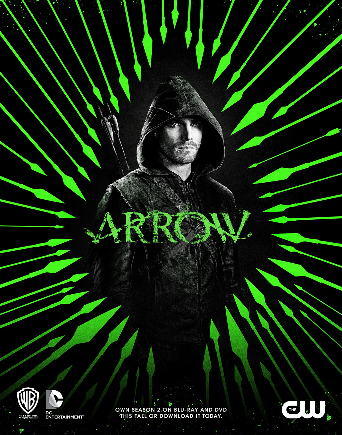 arrow The CW tv series print print ads key art