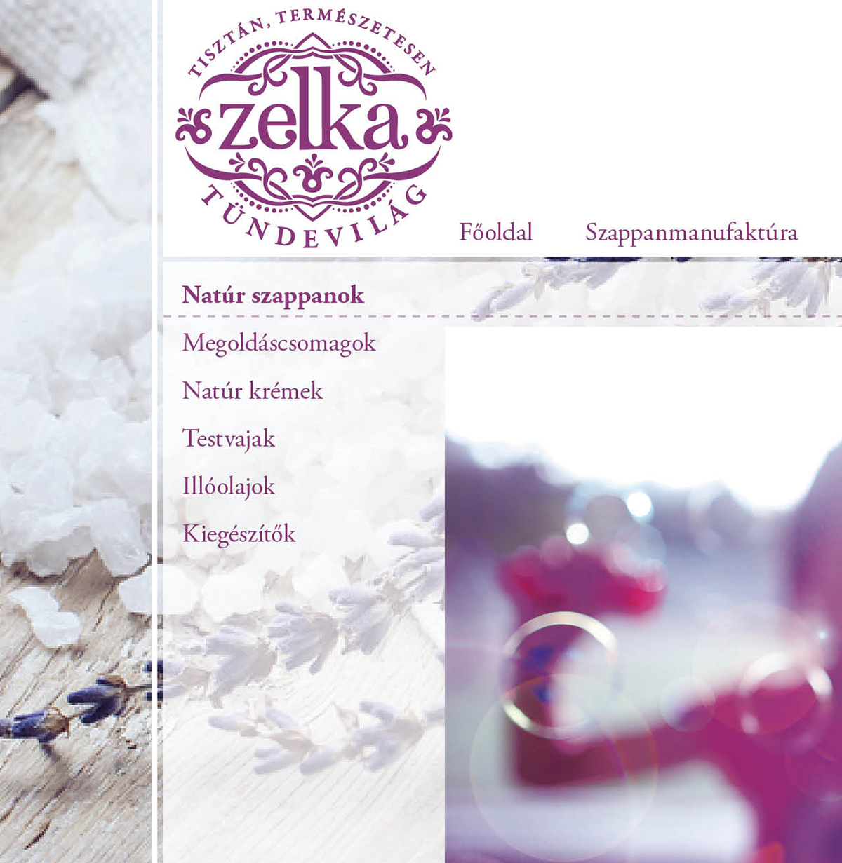 zelka soap package design Logotype manufacture natural handmade