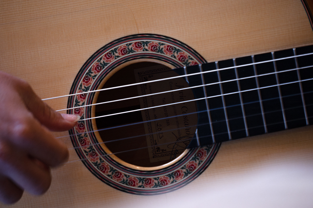 Flamenco reel guitar music Social media post visual identity video Video Editing