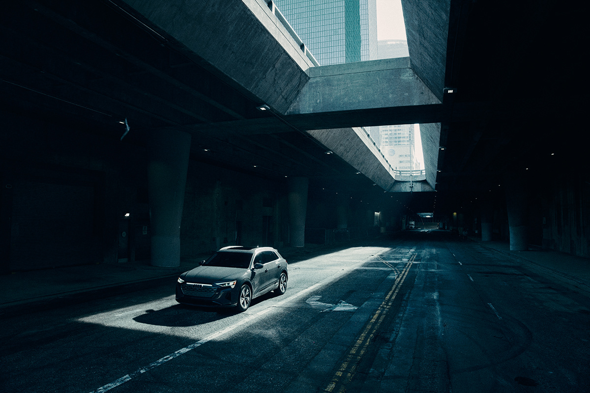 Audi automotive   editorial Behance Advertising  Urban Film   Auto ogilvy print