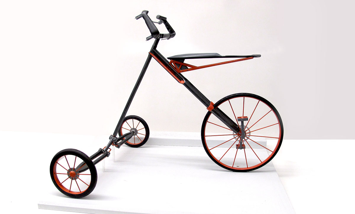 tricycle commuting Cycling transportation collapsable