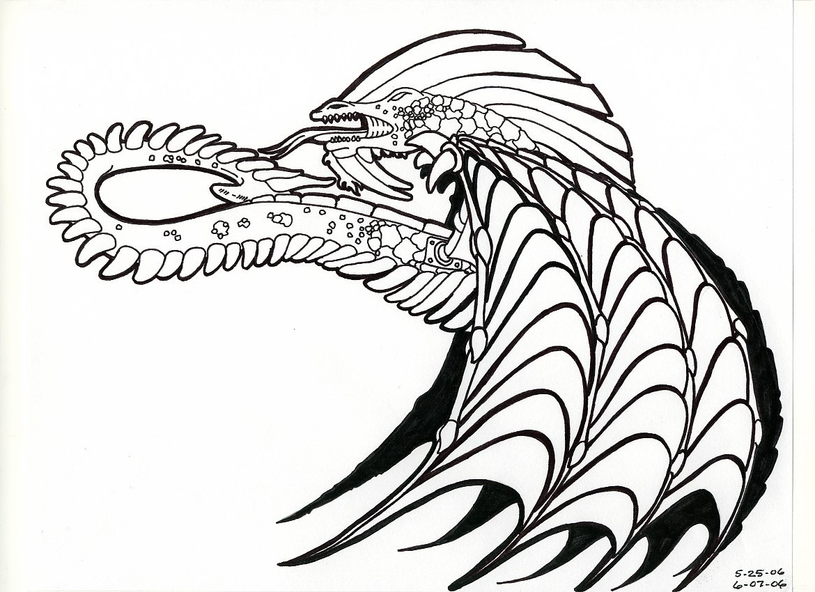 blue dragon vector media japanese Illustrator adobe digital