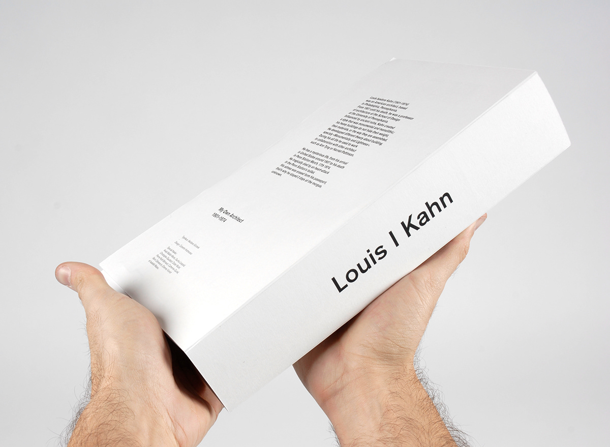 Louis I Kahn architect books Adaptation Interpretation Monographie