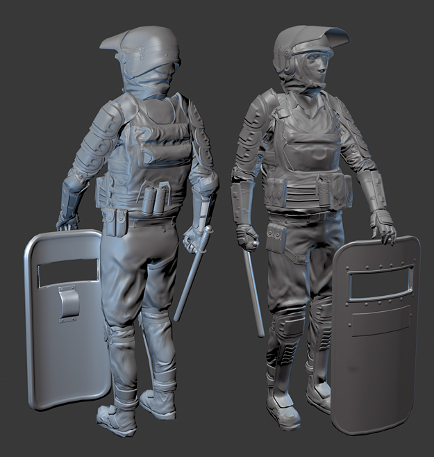 3d modeling real time character 3dsmax character art next-gen character