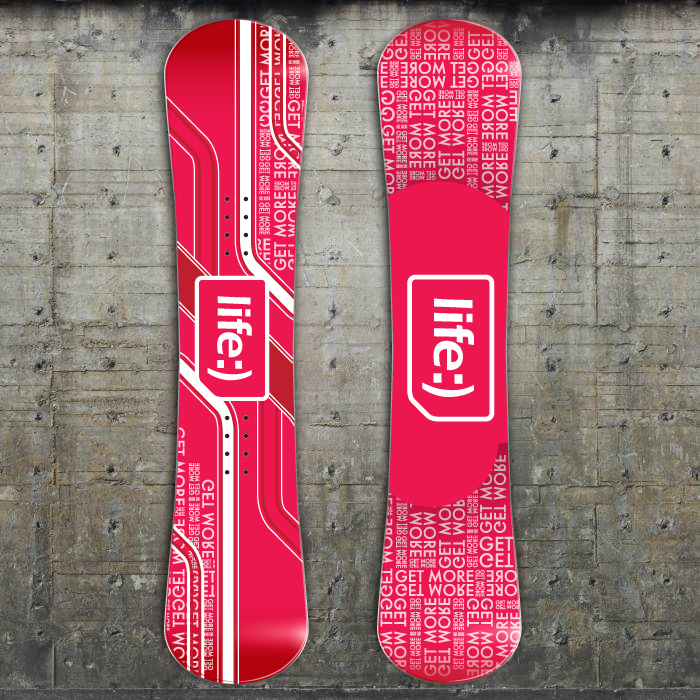 self project retouch snow snowboard extreme