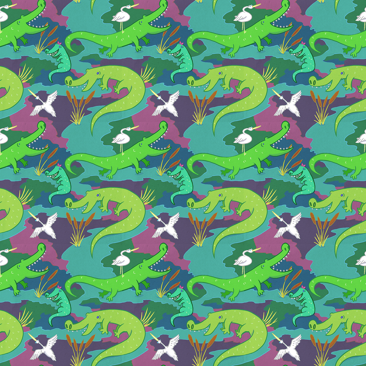 animals digital pattern pattern making clothes pugs digital illustration