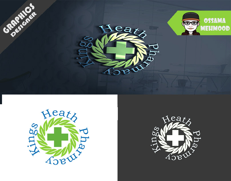 Logo Design graphics design logo design brand Icon identity graphics company pharmacy