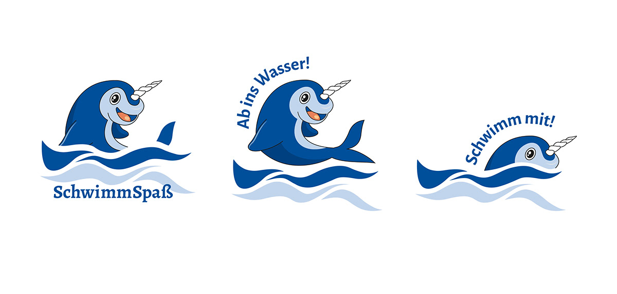 Schwimmspaß GmbH Logo and slogans