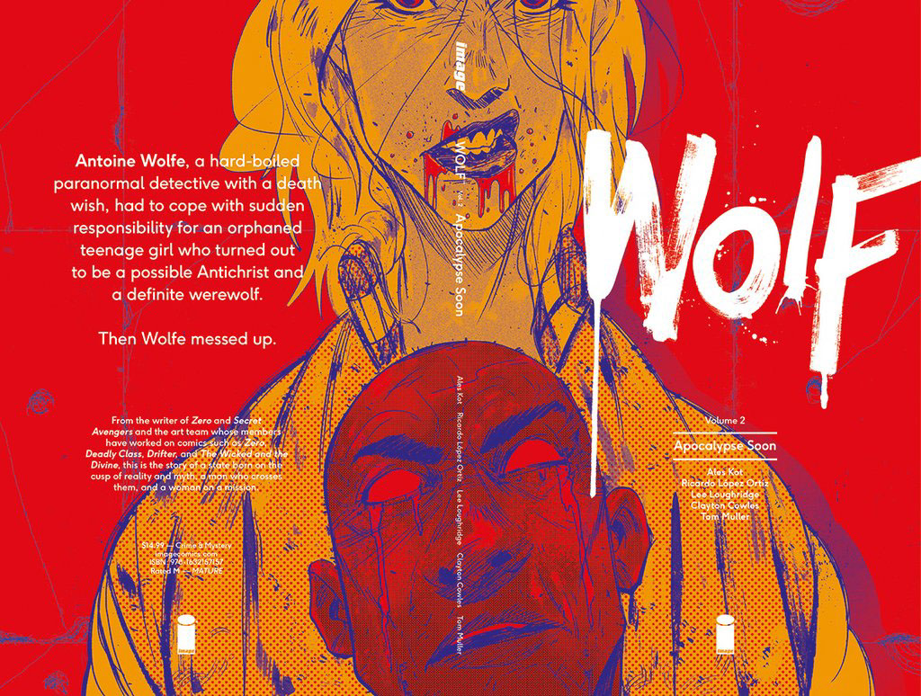 comics art Image Comics horror wolf ink