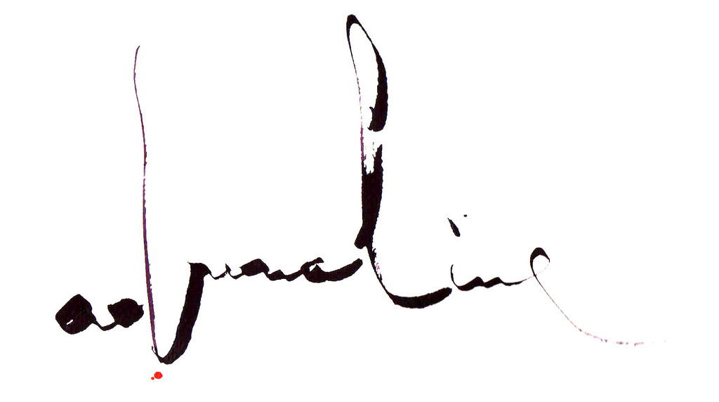 Calligraphy   caligrafia lettering typography   ink brush Logotype