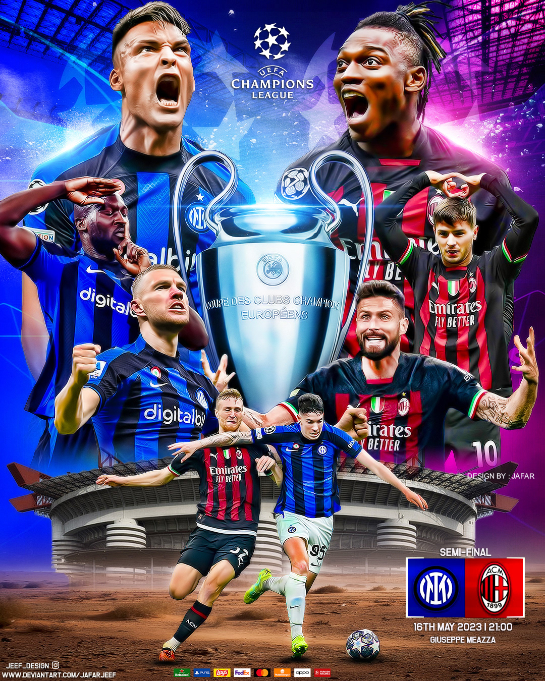 ac milan benzema champions league ERLING HAALAND football graphics inter Karim Benzema Man City Manchester City poster Real Madrid soccer sport wallpaper
